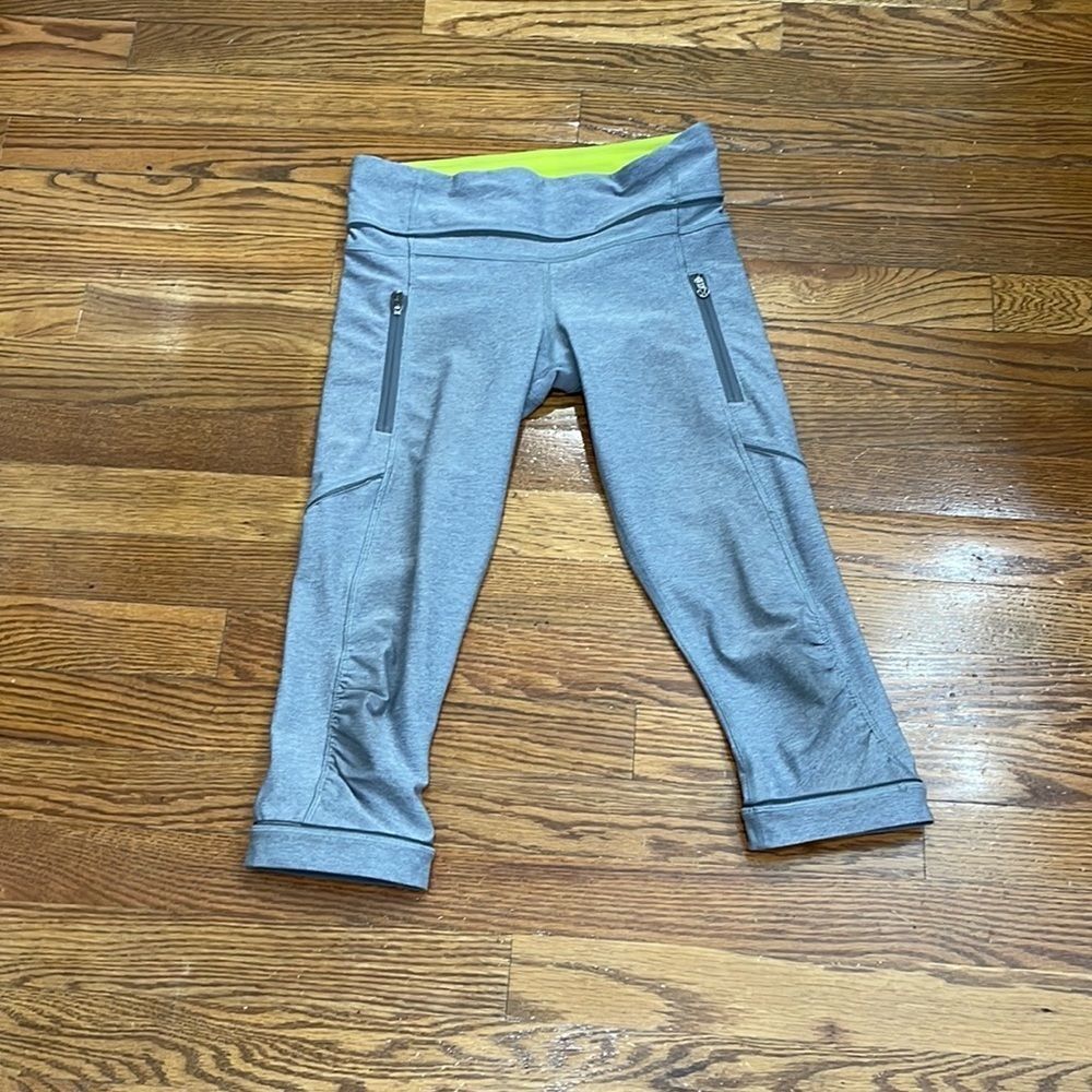 Lululemon Run In The Sun Crop Leggings